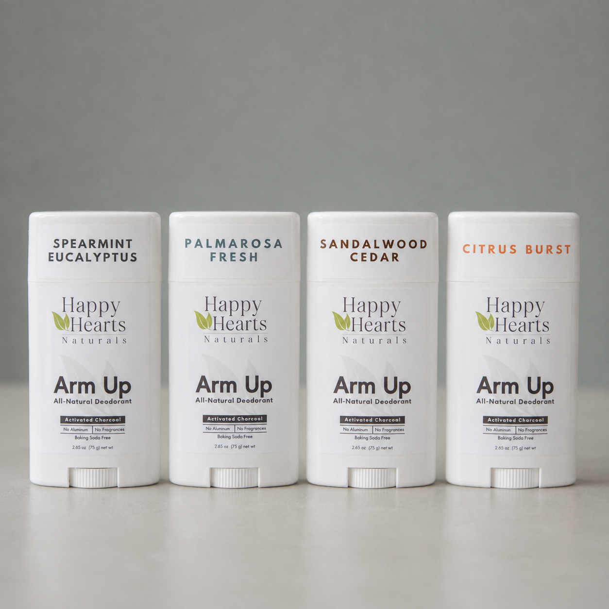 Charcoal Arm Up Deodorant Bundle