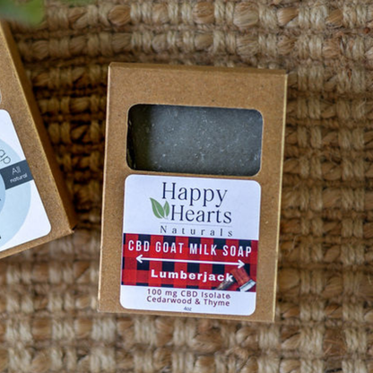 Lumberjack CBD Goat Milk Soap