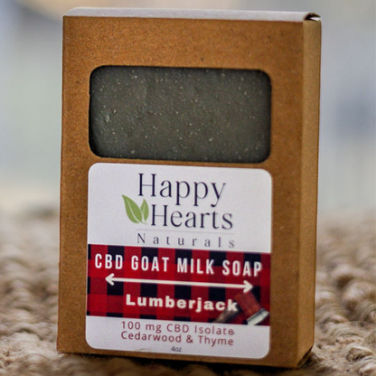 Lumberjack CBD Goat Milk Soap