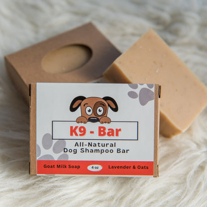 K9 Bar - Lavender & Oat Goat Milk Dog Bar